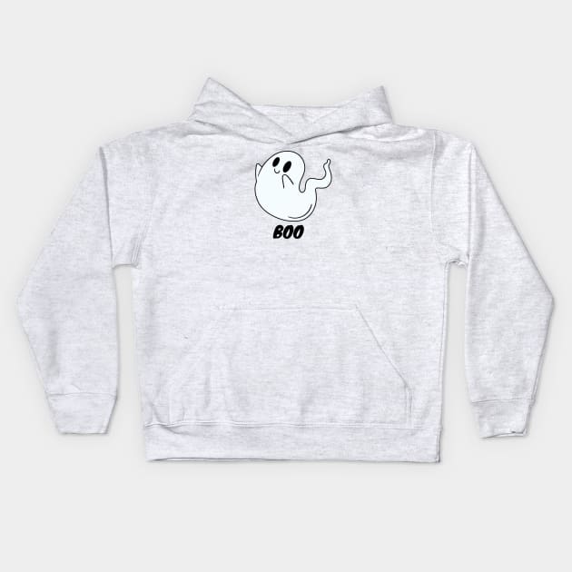 Boo Kids Hoodie by Nada's corner